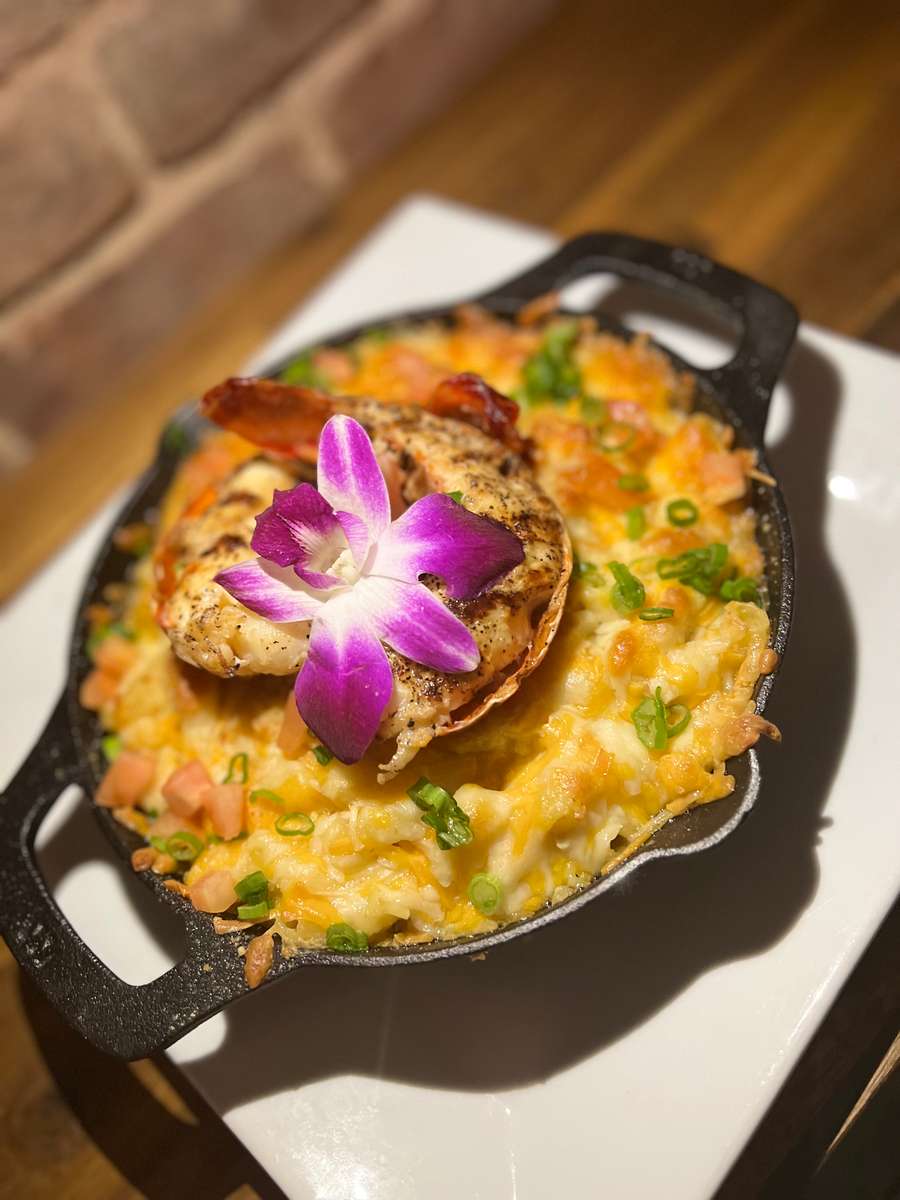 plate of caribbean food