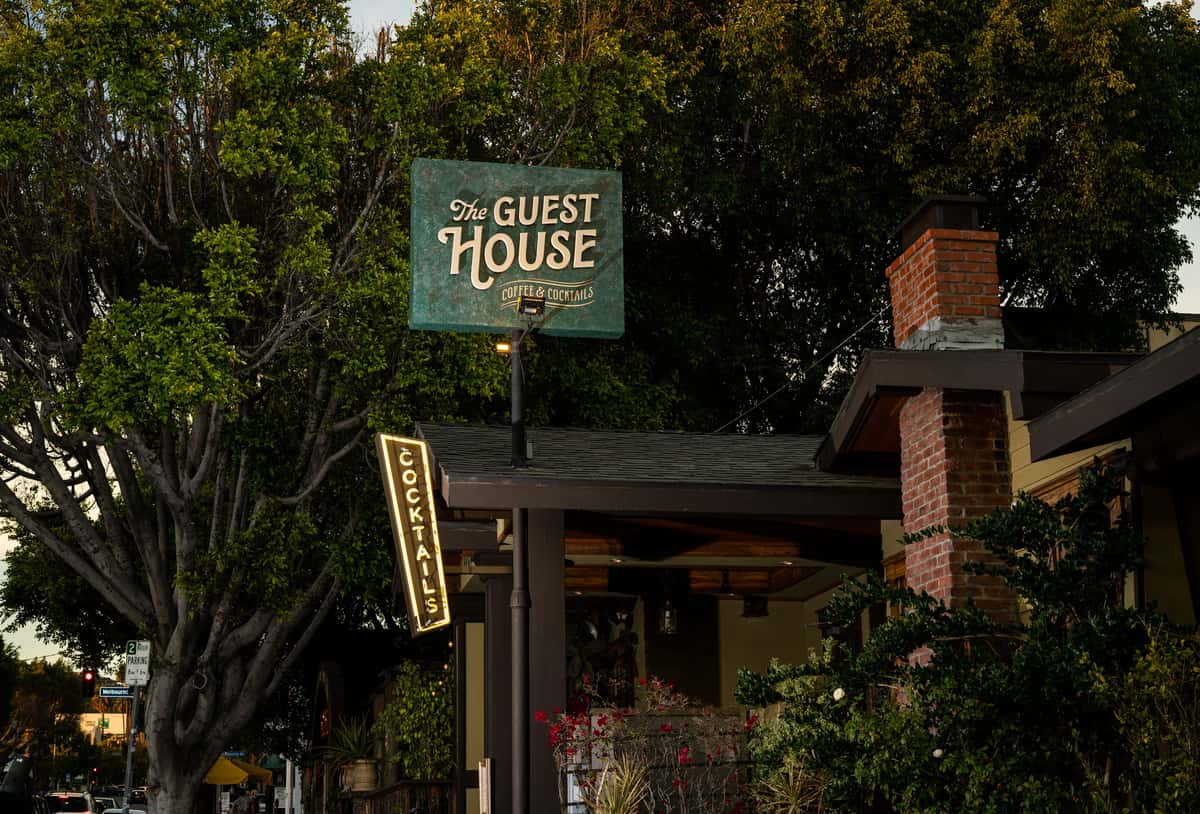 guest house sign
