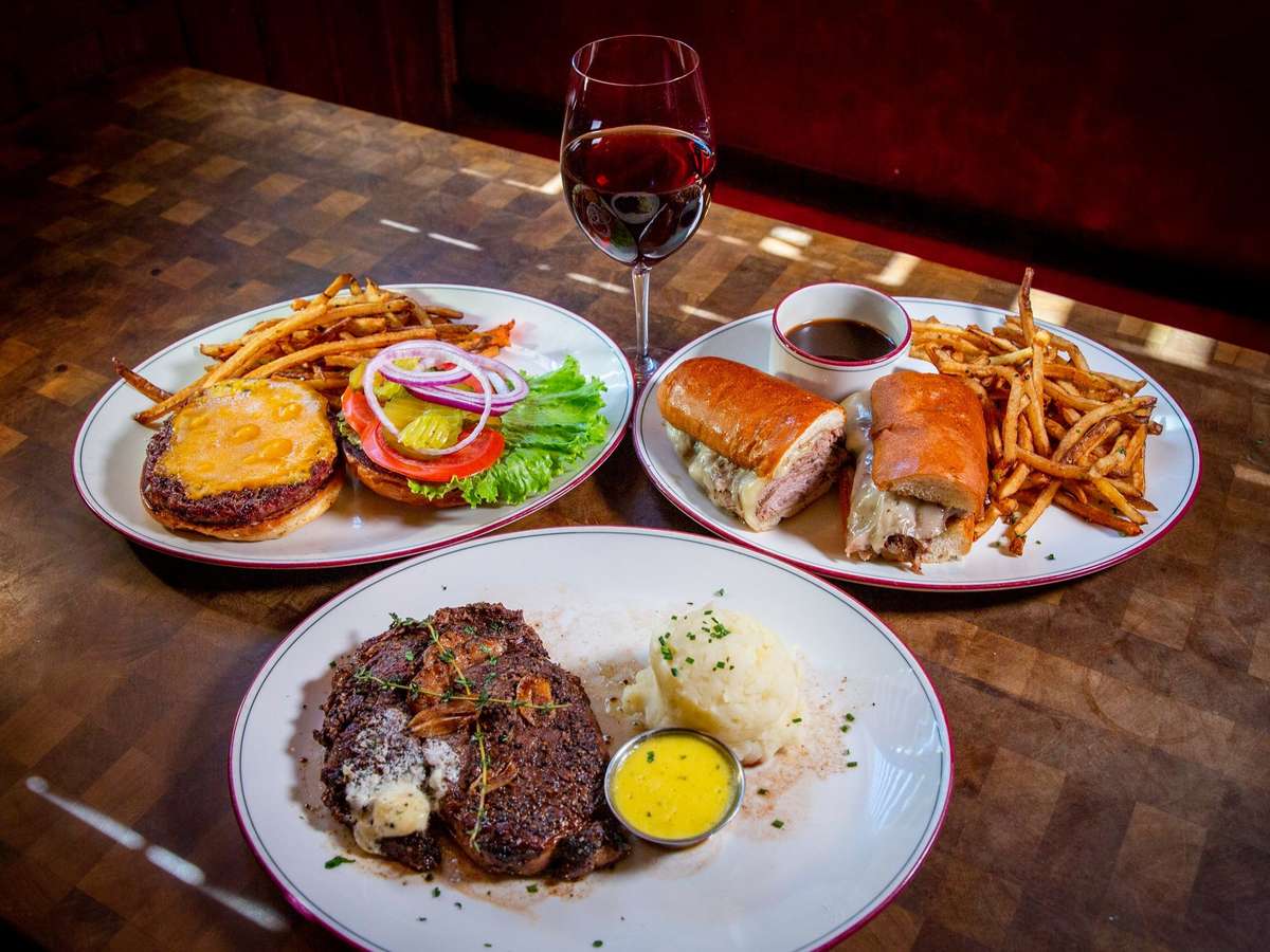 steak & sandwich & burger