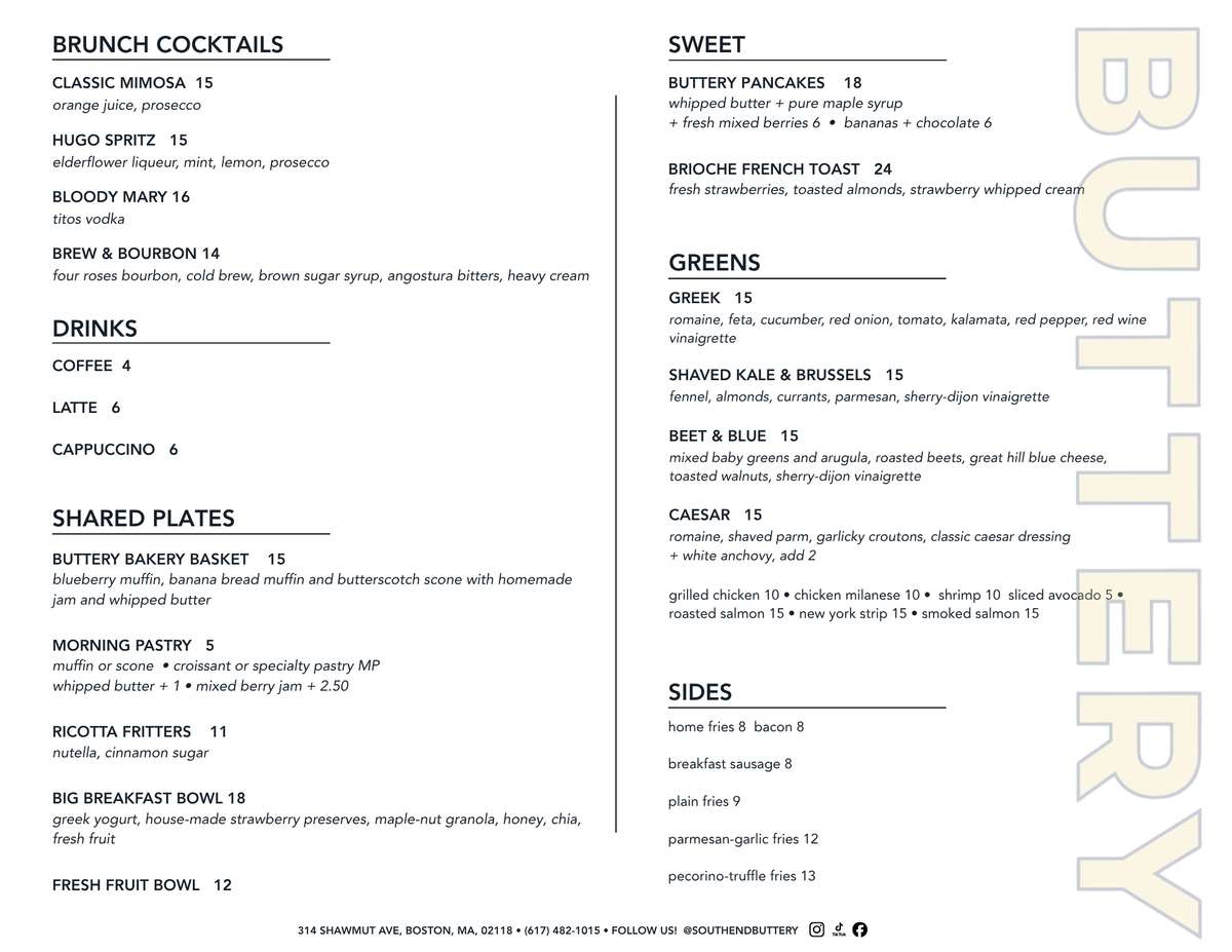 Brunch page 1