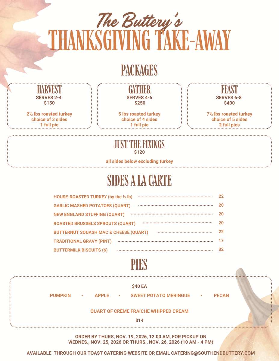 Thanksgiving Take-Away