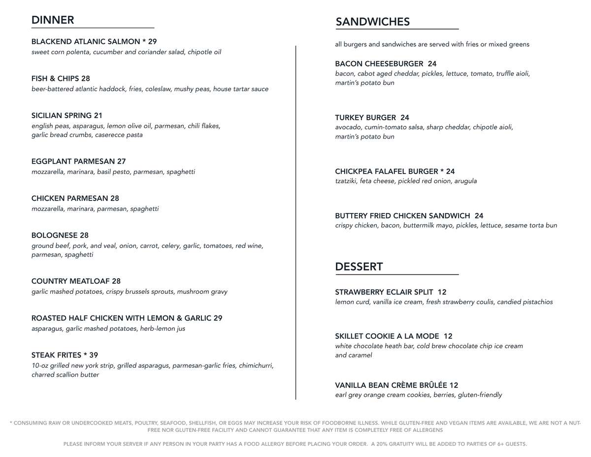 Dinner page 2