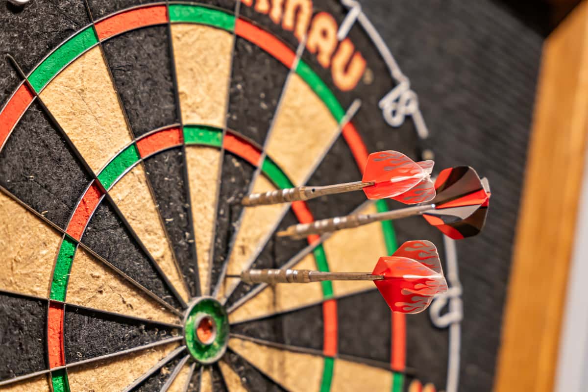 Dart board