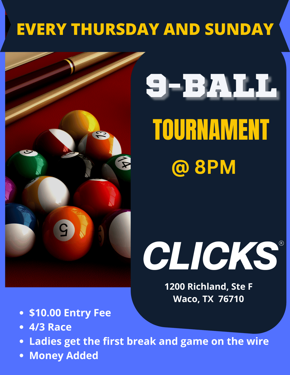 9 ball tourney