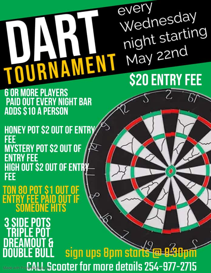 Speeds Dart Tournament 2024