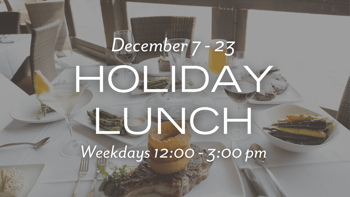 Holiday Lunch @ The ChopHouse
