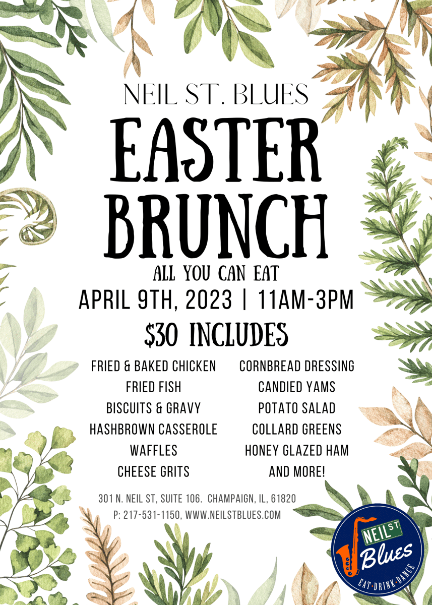 Neil St. Blues Easter Brunch 2023