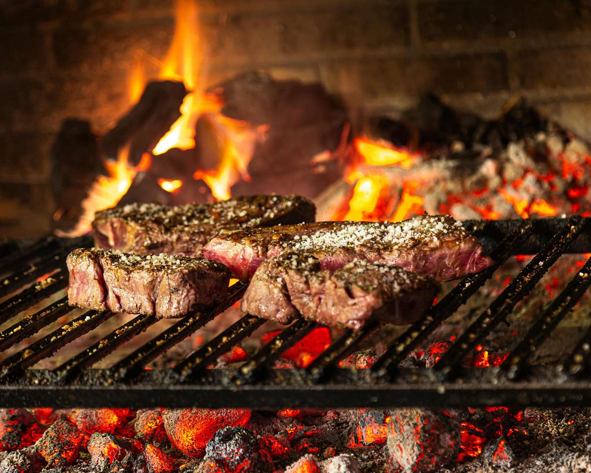 Grilling Meat