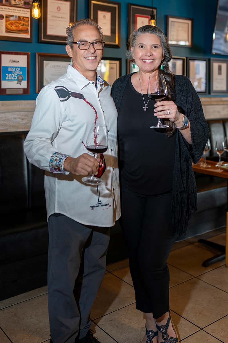 Luis and jen reyneri owners of the grove