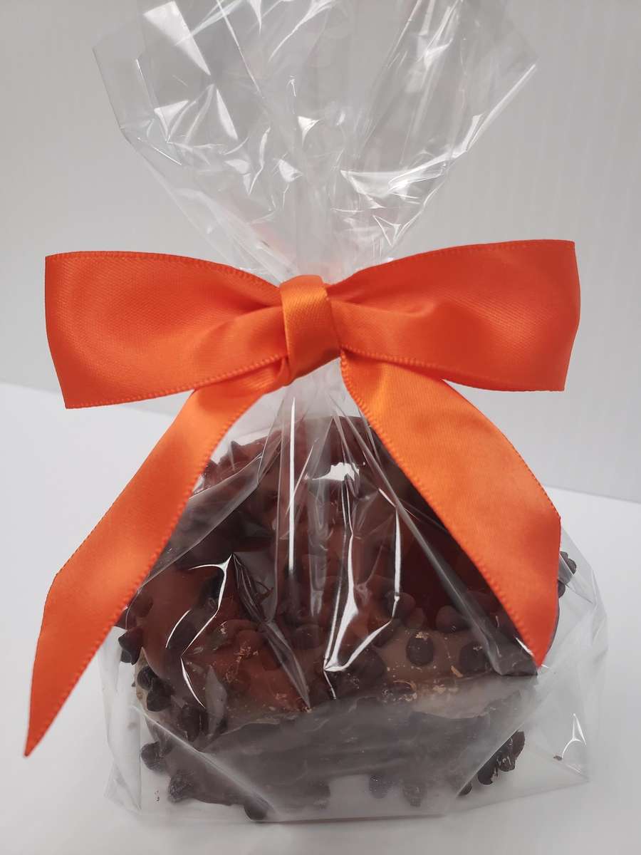 Three Jumbo Pretzels in Cellophane Bag