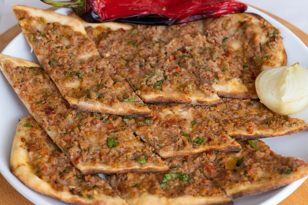 ground beef pide