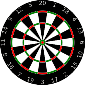 English Dart Board