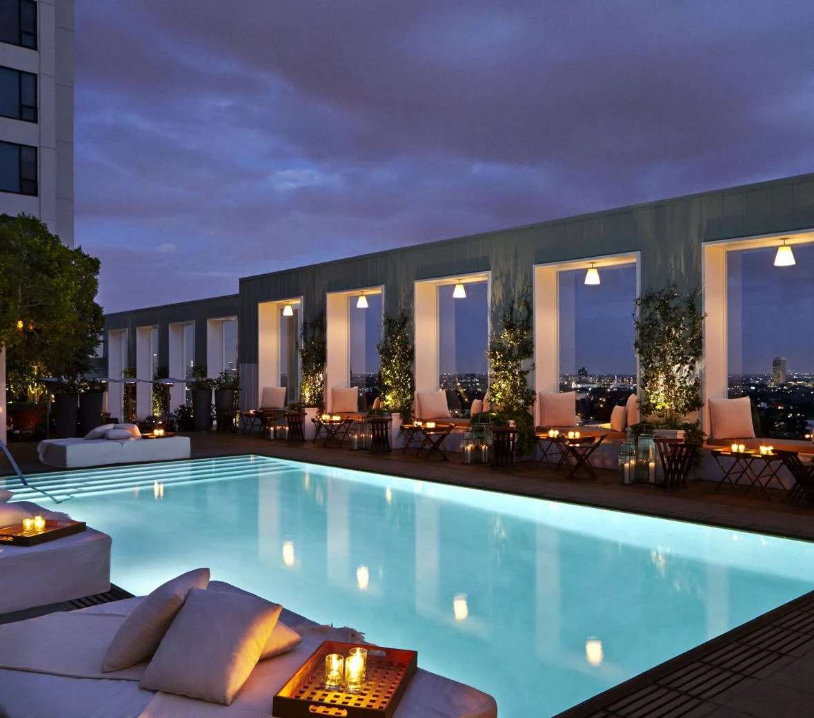 Skybar at Mondriano in West Hollywood