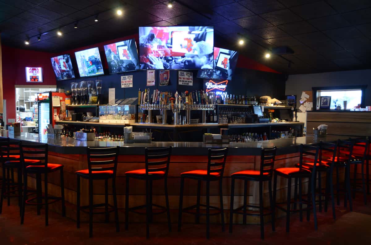 bar area