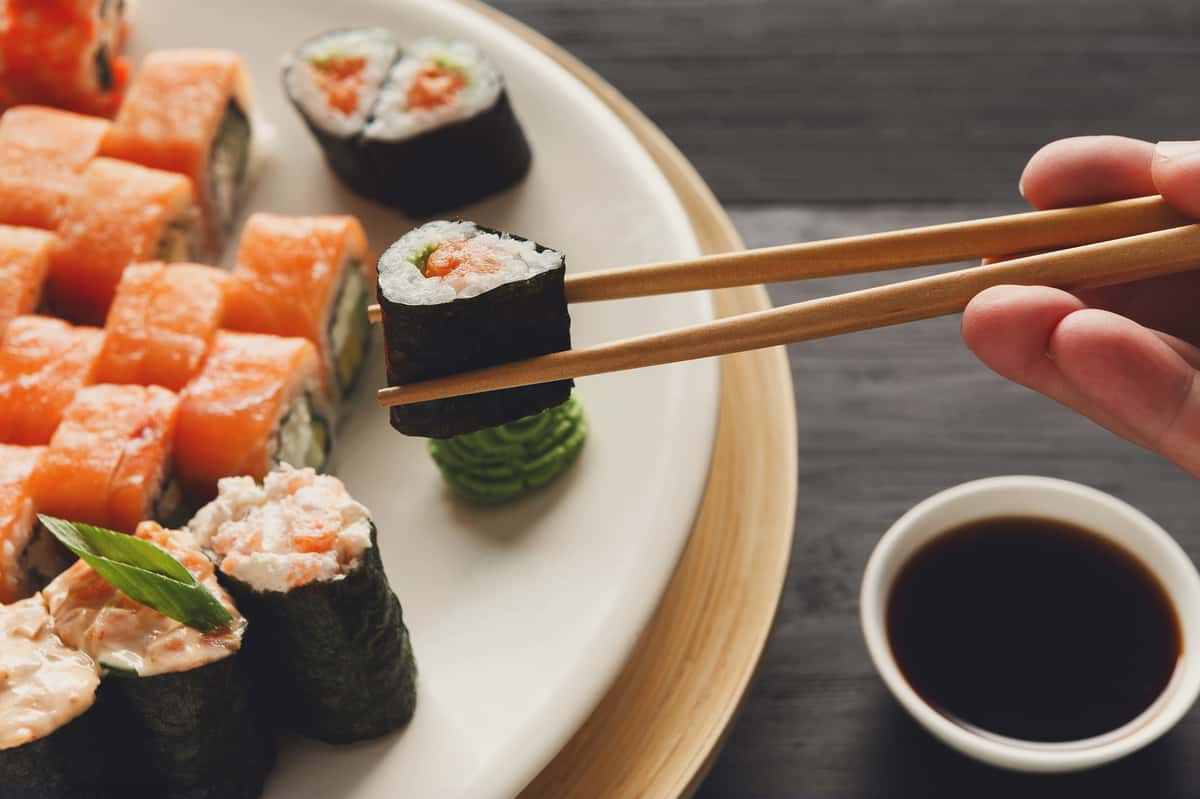 sushi rolls
