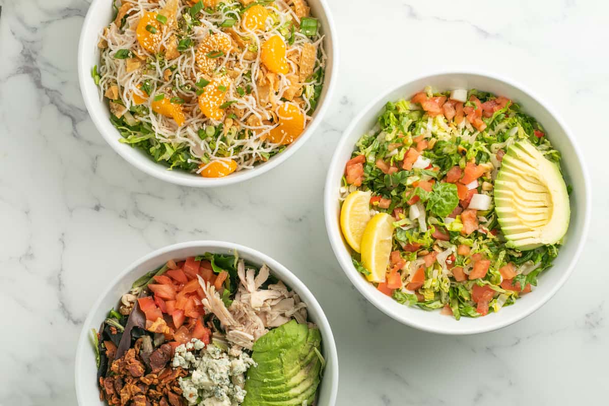 Fresh & healthy salads