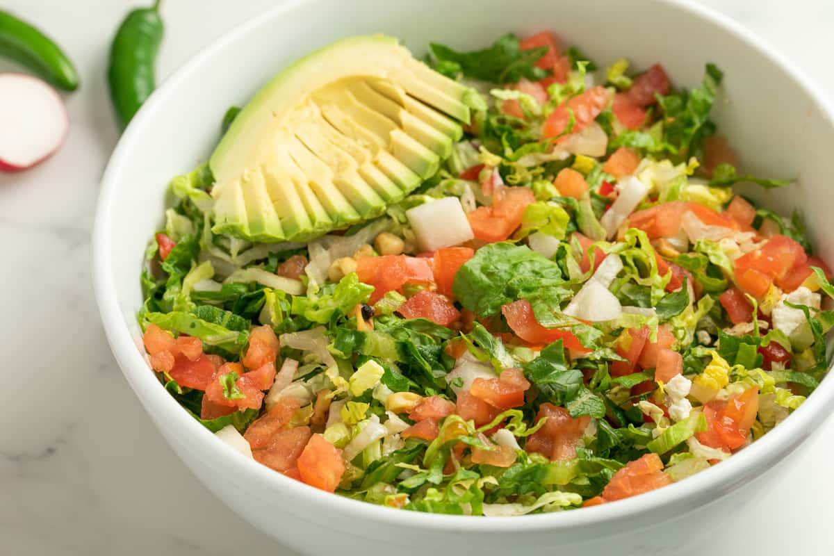 Acapulco Chopped Salad - Catering Menu - The Nosh - Deli in Beverly Hills,  CA