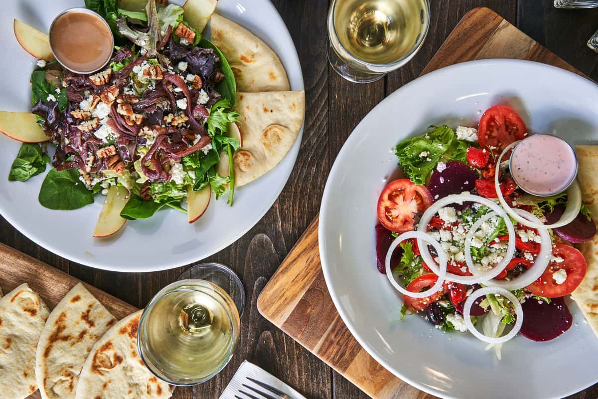 assorted salads