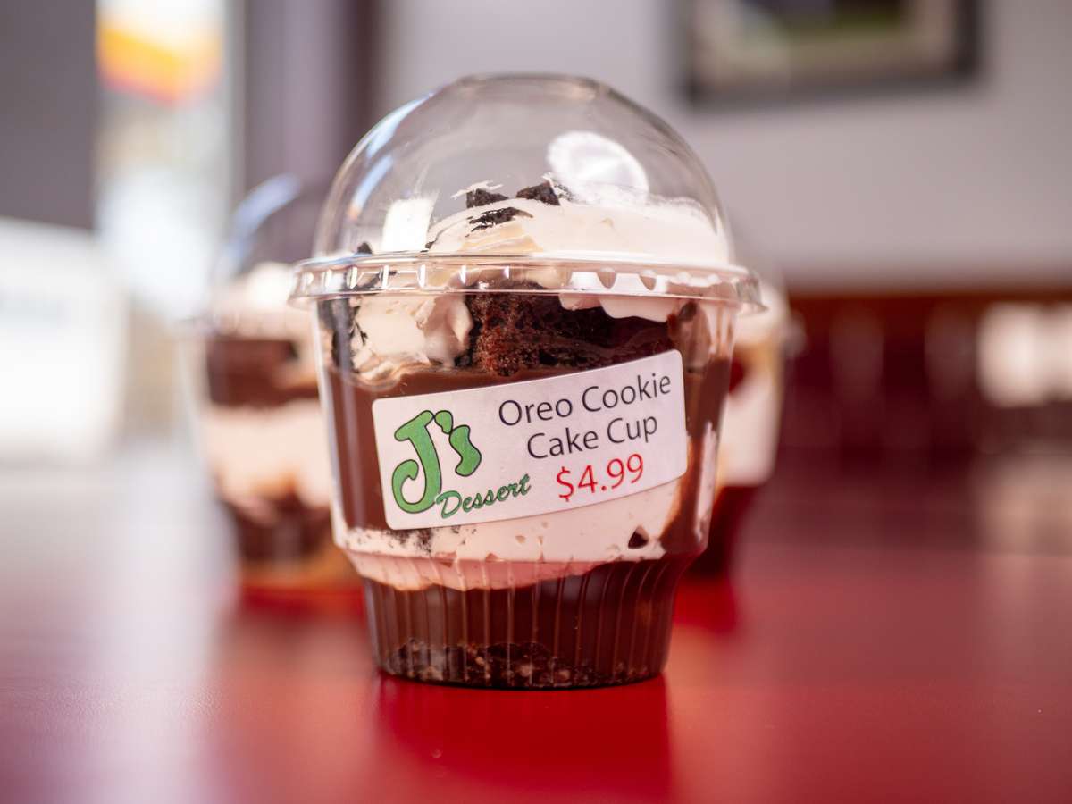 oreo cookie cake cup