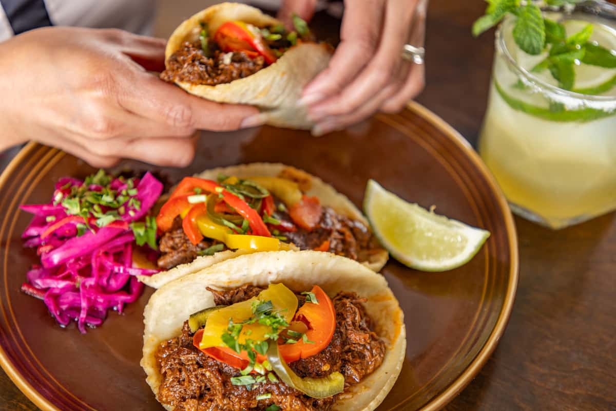 Hands With Taco