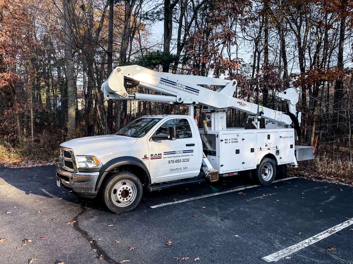 East Coast Electrical Contractors truck