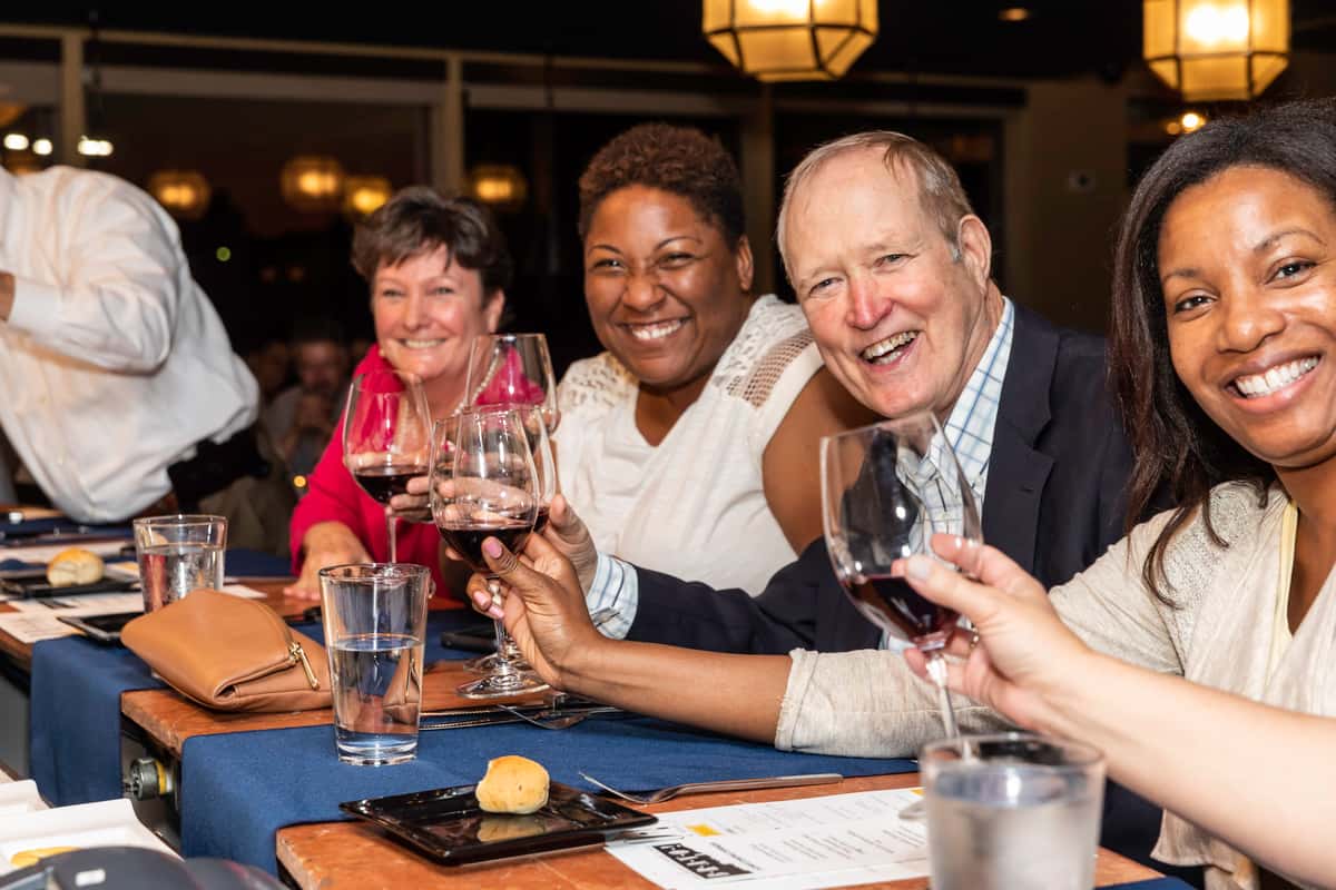 BRAVO! guests enjoying another great food and wine experience!