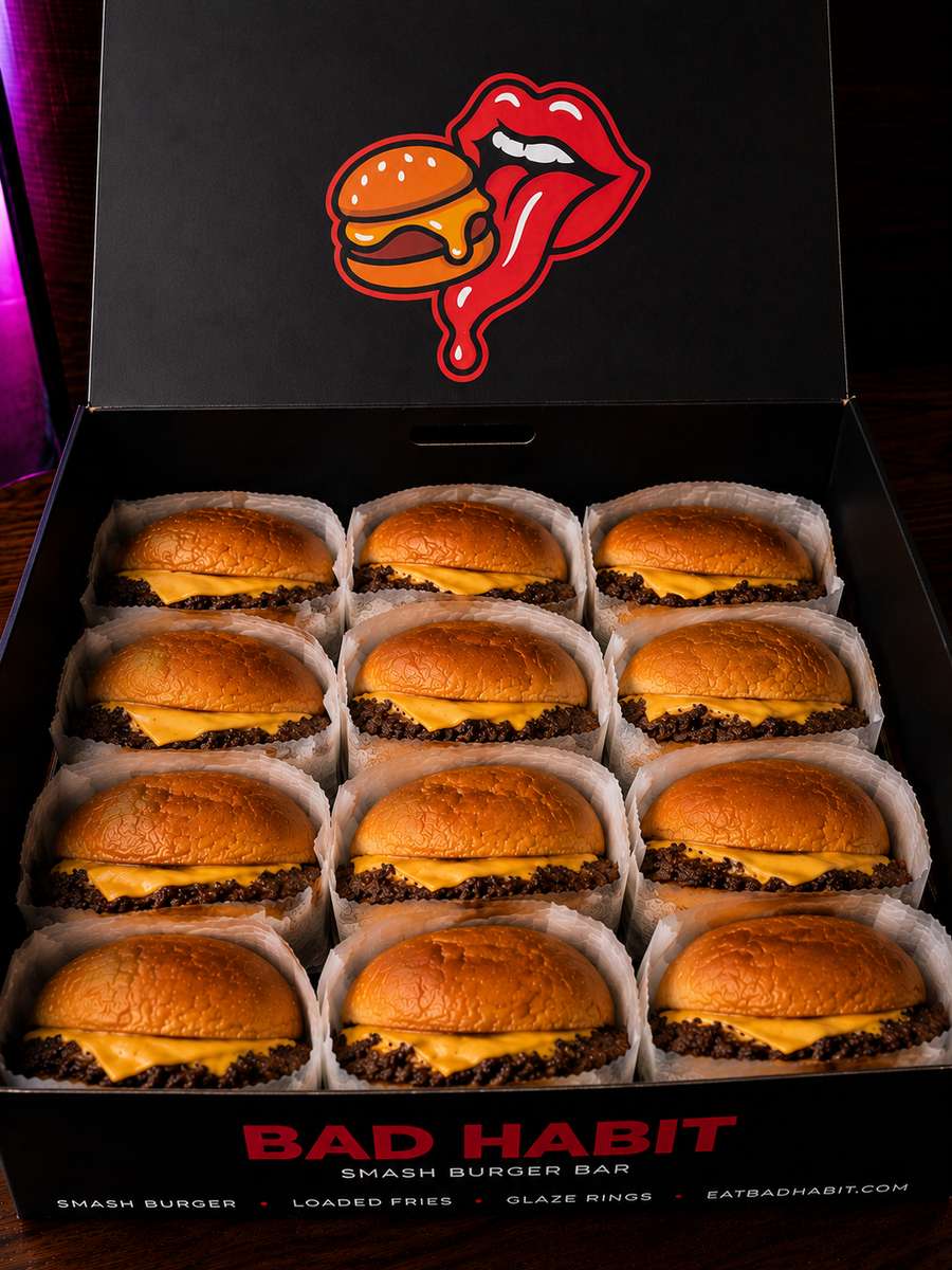PLAIN JANE BOX (12 SMASH BURGERS)