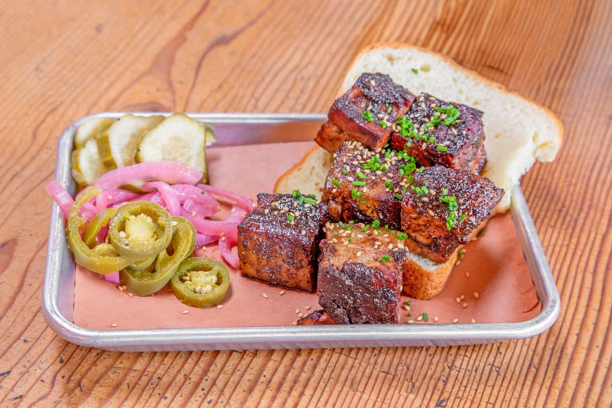 Pomegranate Glazed Pork Belly