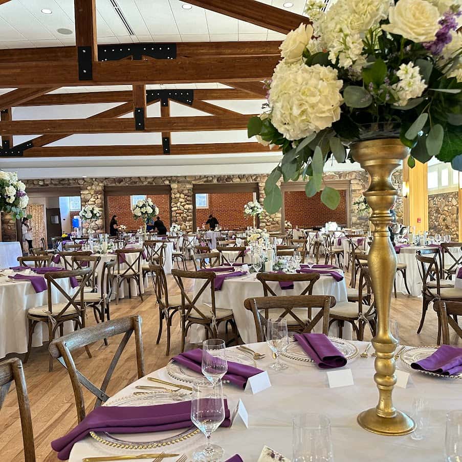 Decorated event space