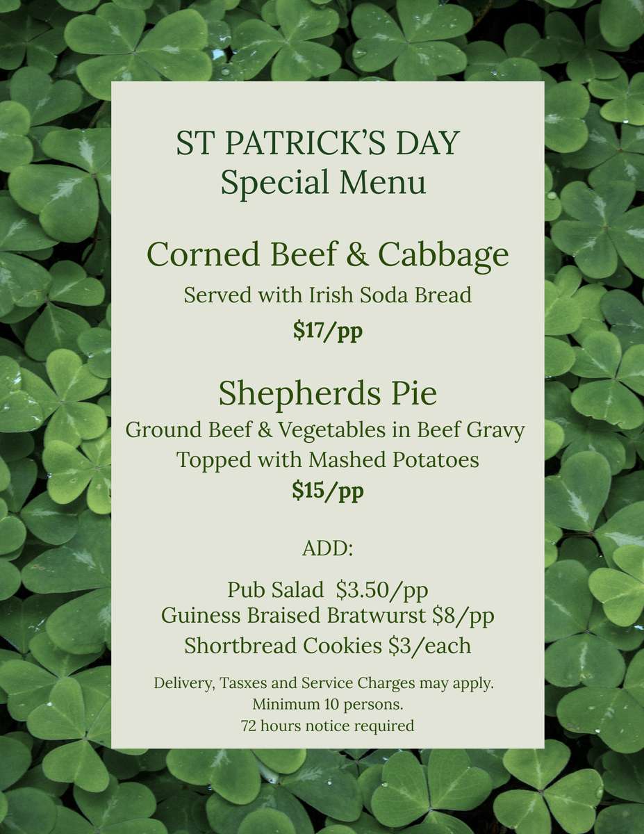 St Patricks Special Encore Catering Denver
