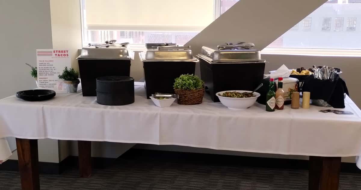 corporate buffet