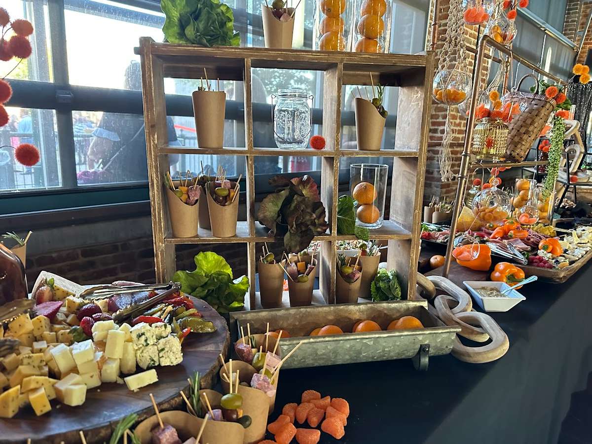 charcuterie spread