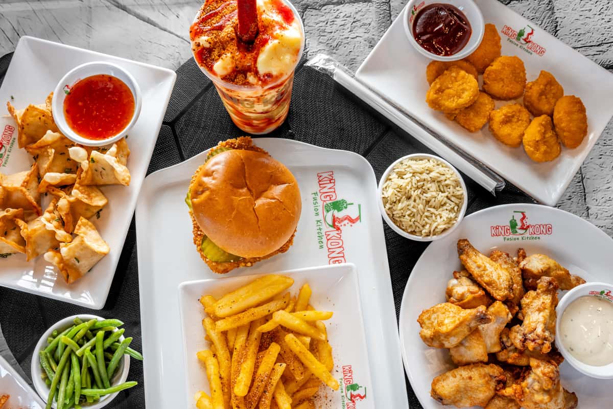 hero shot of food