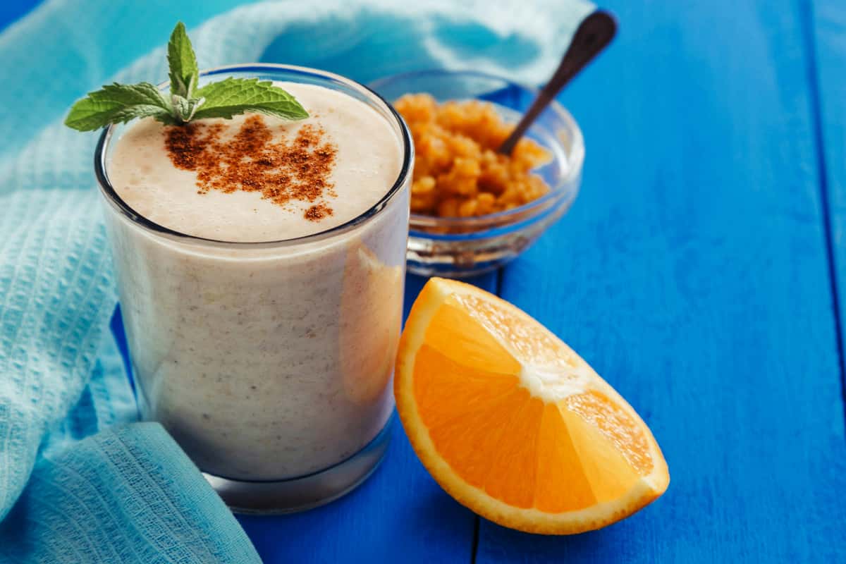 orange smoothie