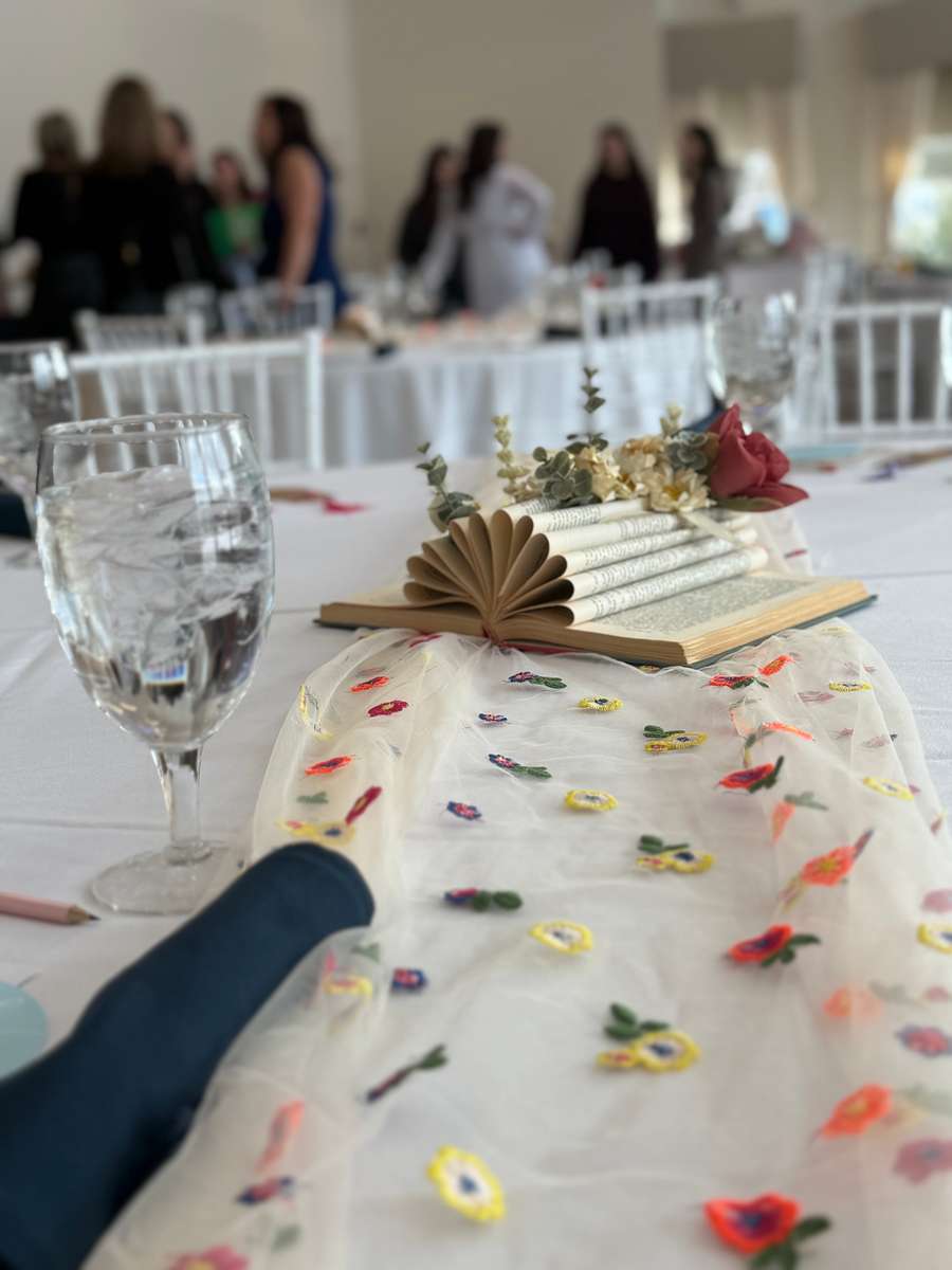 table set up