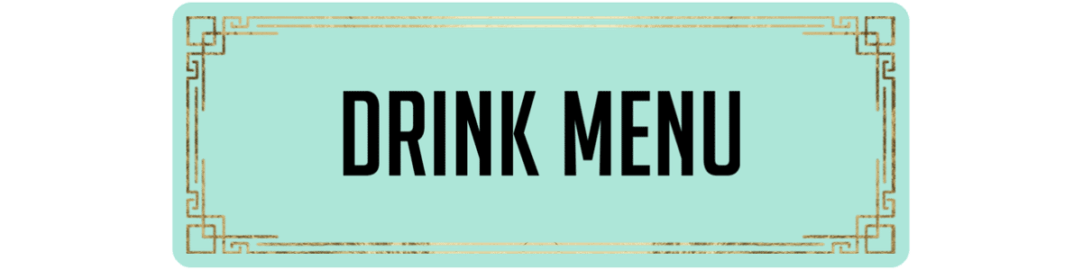 Drink Menu