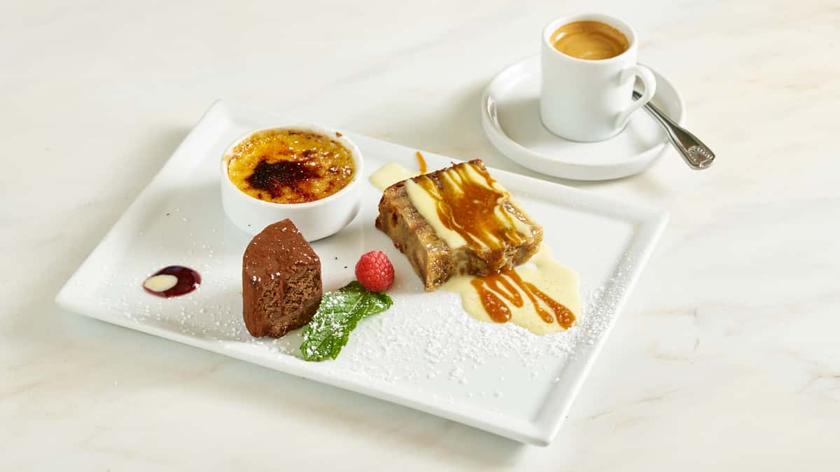 Café Gourmand - Dessert - WeHo Bistro