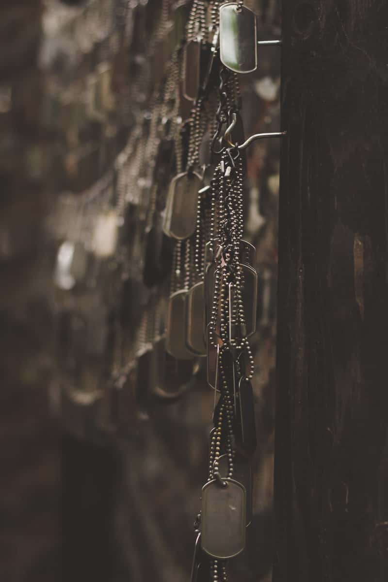 Military dog tags