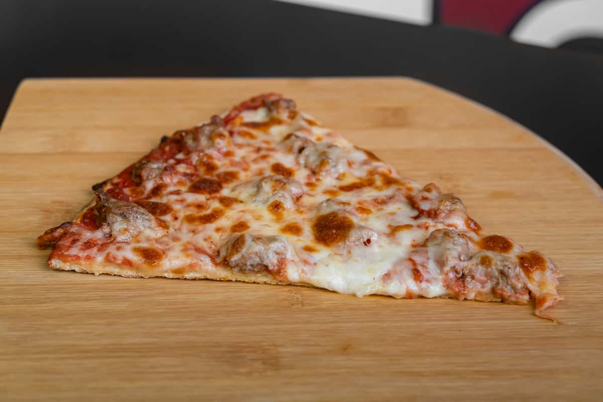 Sausage Pizza Slice