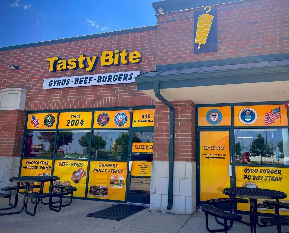 Exterior entrance of Tasty Bite location