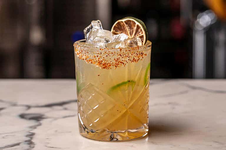 Spicy Margarita at Avenue Bistro