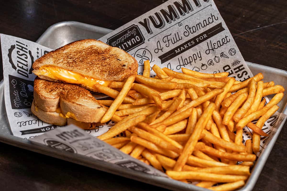 Grilled Cheese and Fries