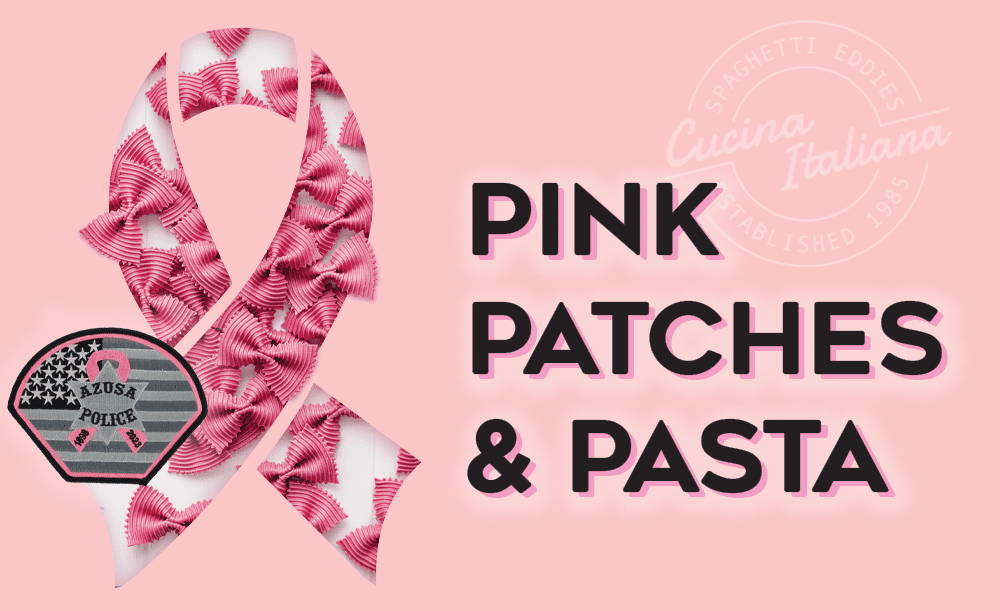 Spaghetti Eddie’s Partners with Local Police for Pink Patches & Pasta Event