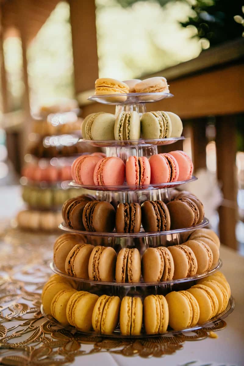 macaron tower