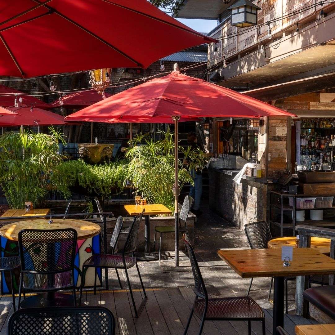 Outdoor seating