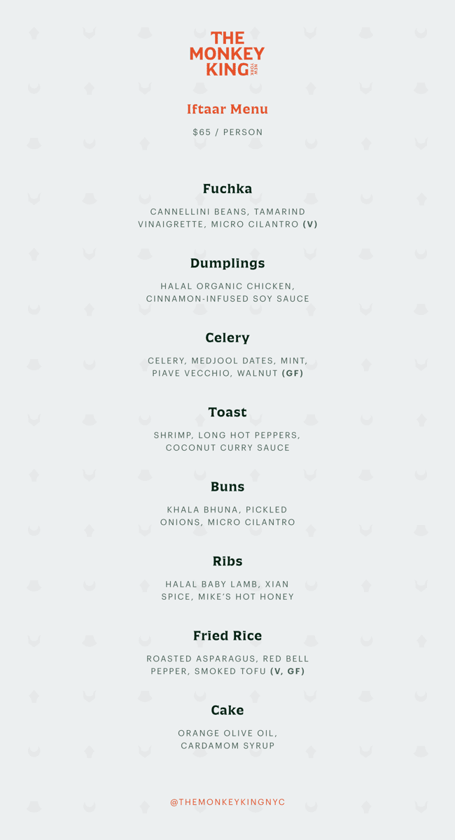 ramadan menu
