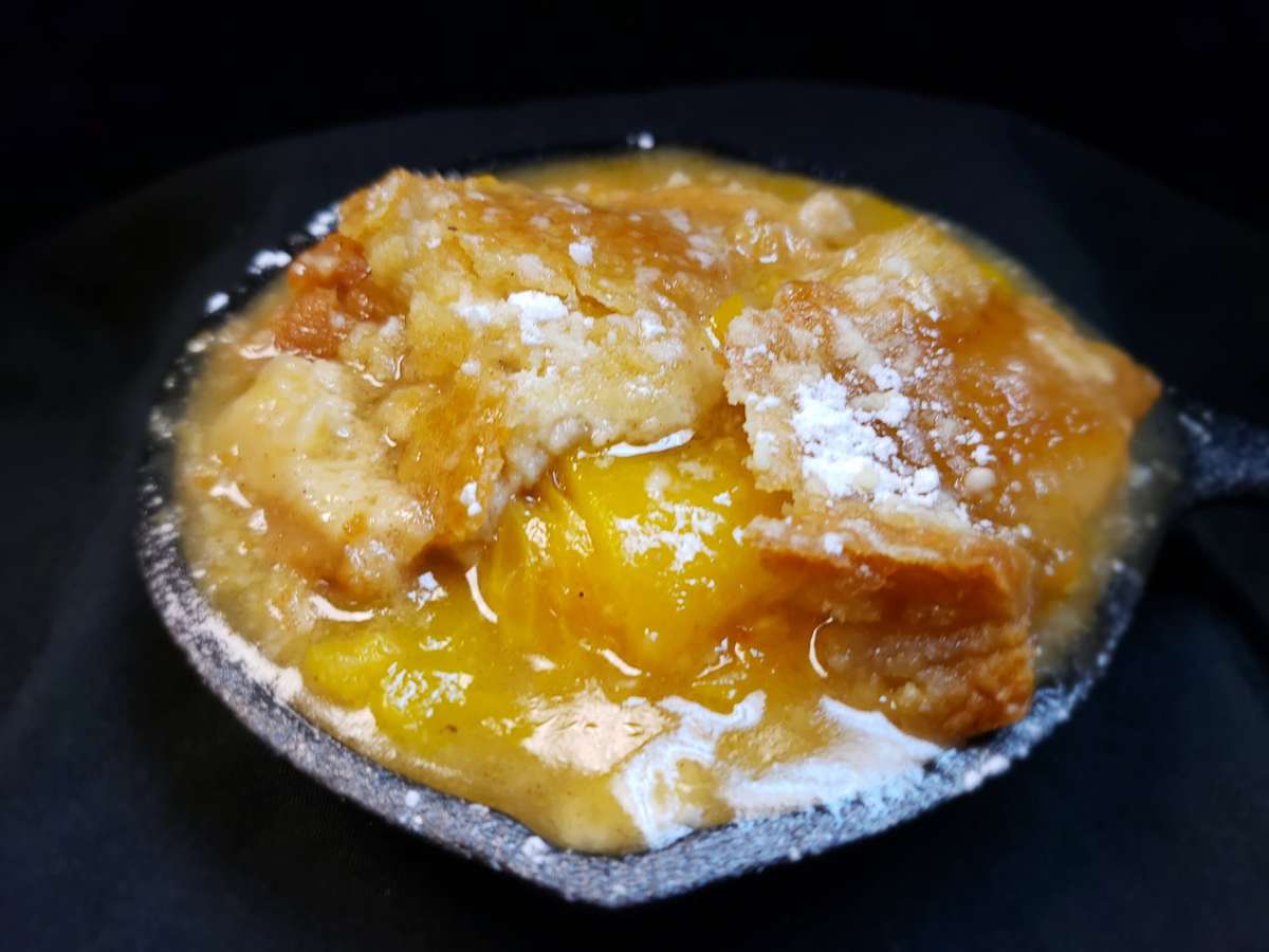 Peach Cobbler Menu Southern Blues Soul Food Restaurant in MD