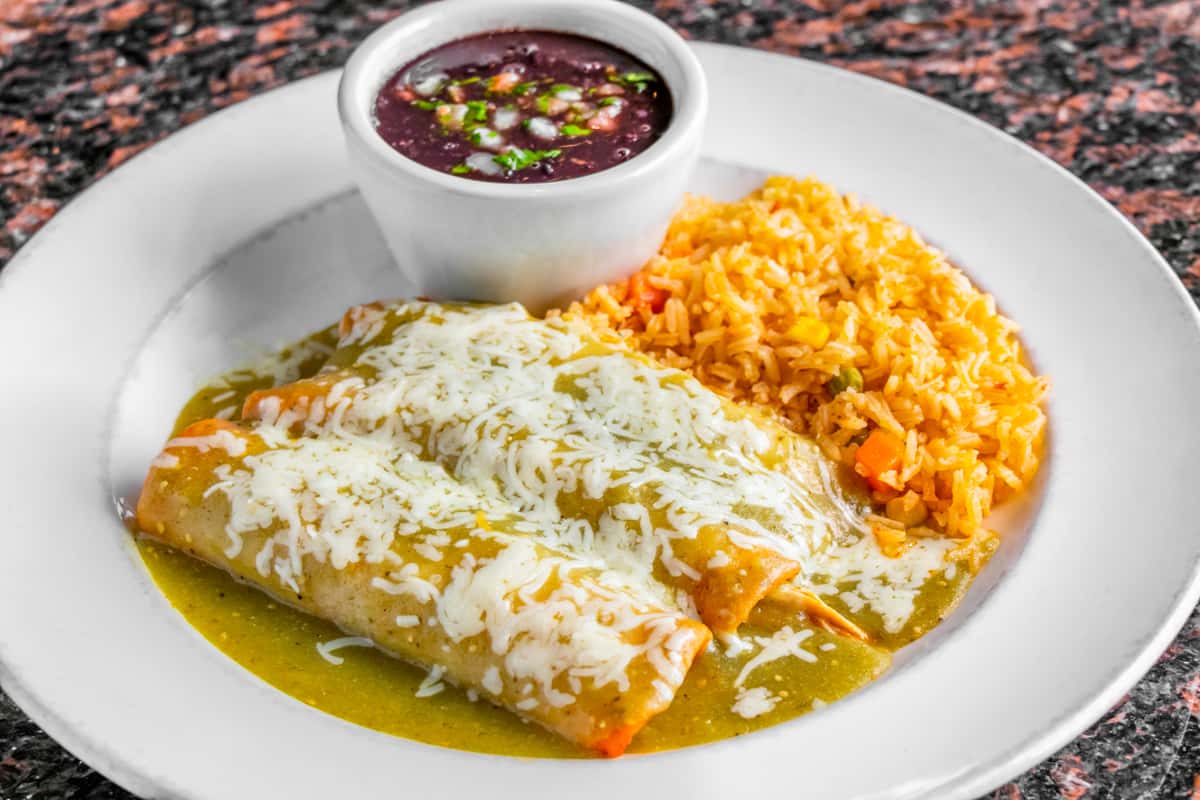 Enchiladas Verde