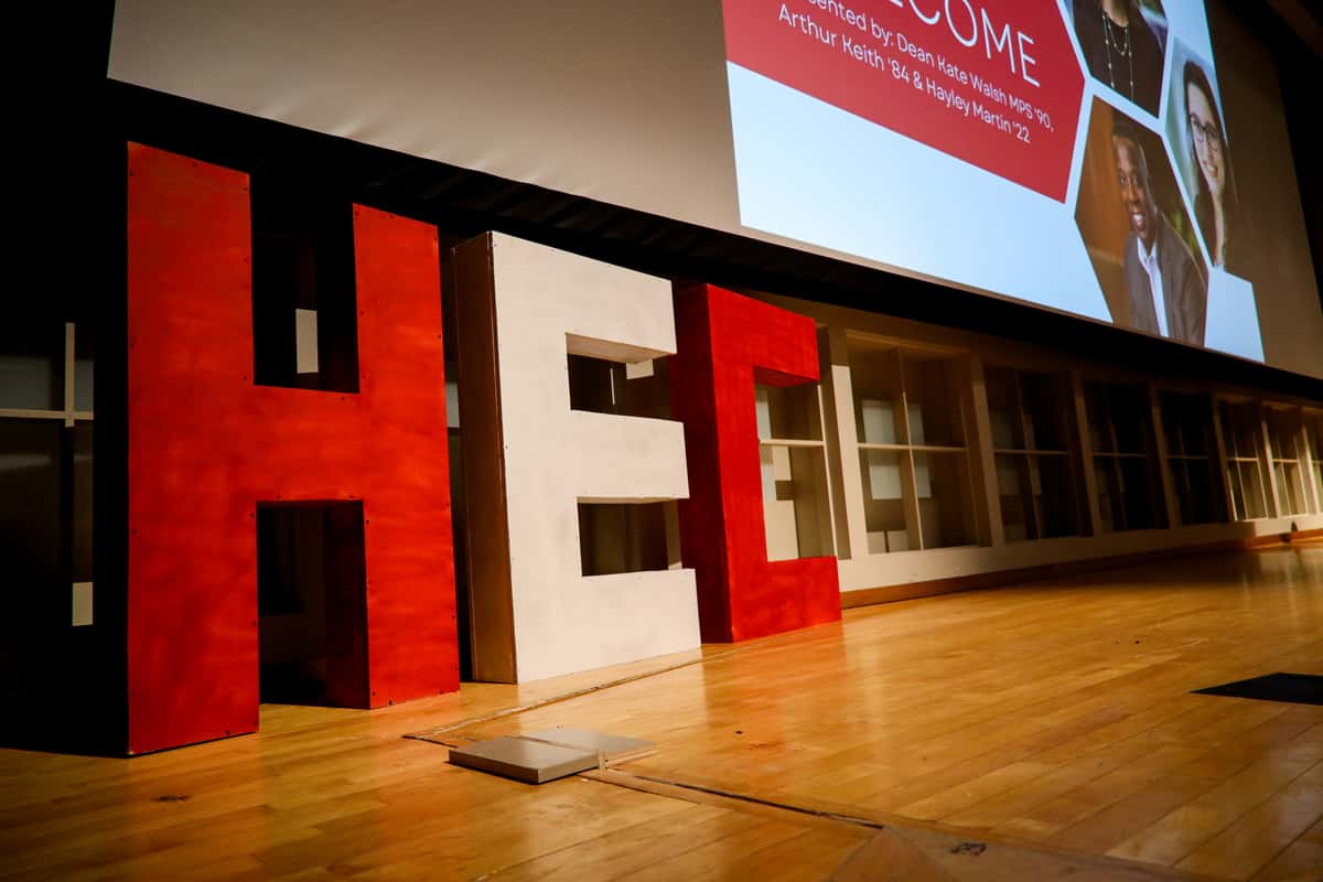 Photo of the HEC Conference Stage