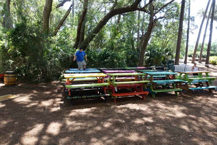 painted tables